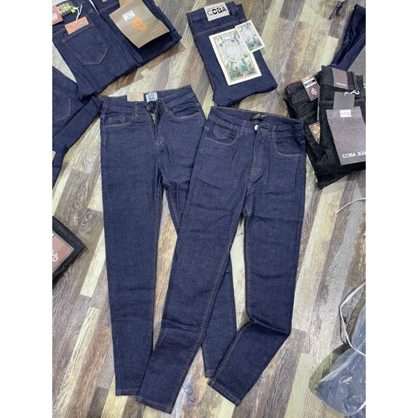 Quần jean ôm cao cấp lưng cao chất co giản