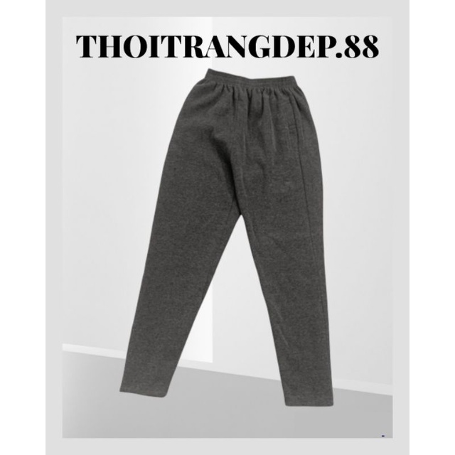 Quần nỉ thu đông dành cho nam từ 45-85kg