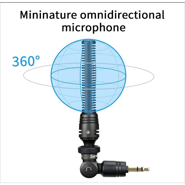 [Mã ELHACE giảm 4% đơn 300K] Micro thu âm Saramonic SmartMic 5