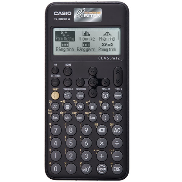 Máy Tính CASIO FX 880 BTG - Màu Đen