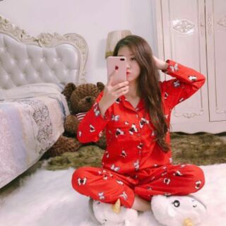 Combo 2bộ pijama dài dài 40-62kg
