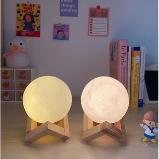 Đèn ngủ mặt trăng Moonlight 3D độc đáo