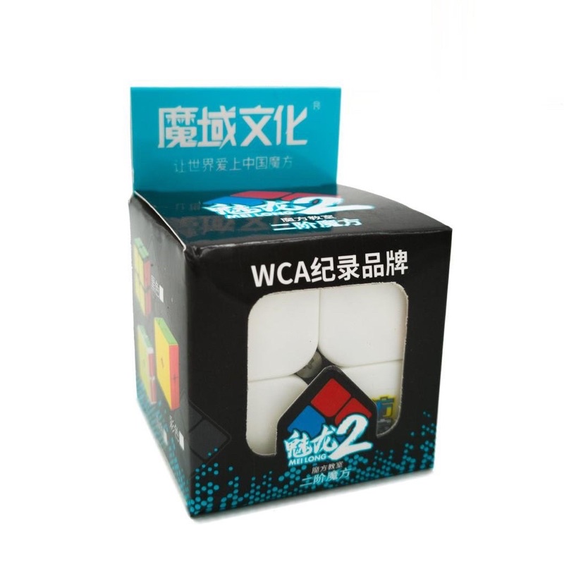 Rubik 2x2 Stickerless MoYu MeiLong MFJS Rubik 2 Tầng