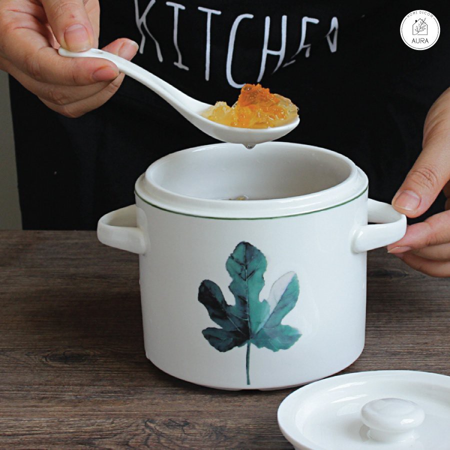 Thố chưng yến sứ cách thủy cao cấp 450 - 850ml- Không Chì - An Toàn Tuyệt Đối Khi Dùng - Hàng chuẩn loại 1 | BigBuy360 - bigbuy360.vn