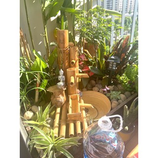 Thác nước phong thủy bằng tre-06-07