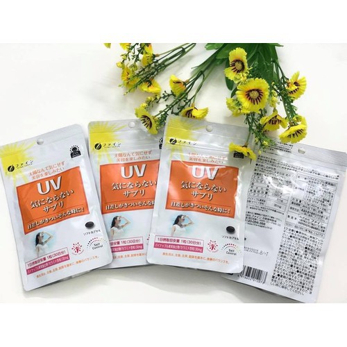 Viên Uống Chống Nắng dưỡng trắng da UV Fine Japan 30 ngày