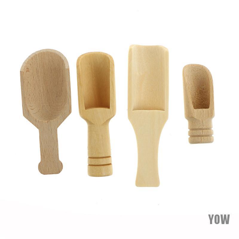 (Hàng Mới Về) Muỗng Gỗ Múc Muối Tắm / Tắm Tiện Dụng