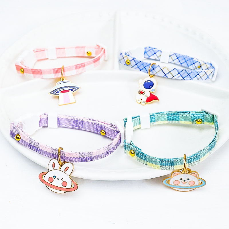 vòng cổ kèm charm cho chó mèo