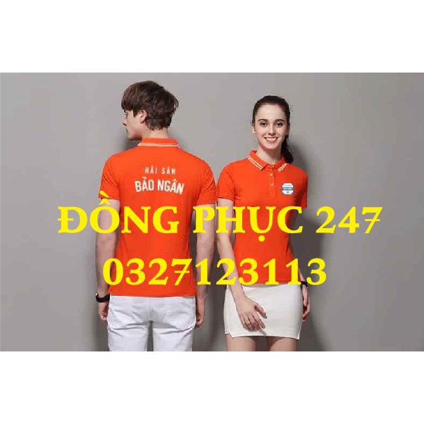 Áo Thun Nam Nữ Công Ty - Đồng Phục - Quán cafe - Quán Nhậu Theo Yêu Cầu [ FREE Thiết Kế]