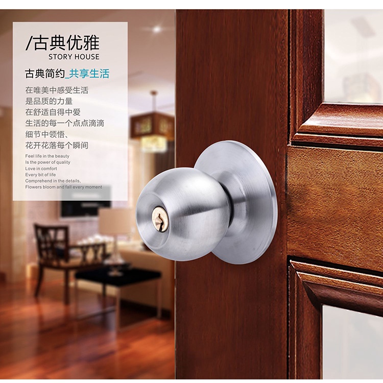 Ổ KHOÁ TAY NẮM TRÒN ZANI INOX