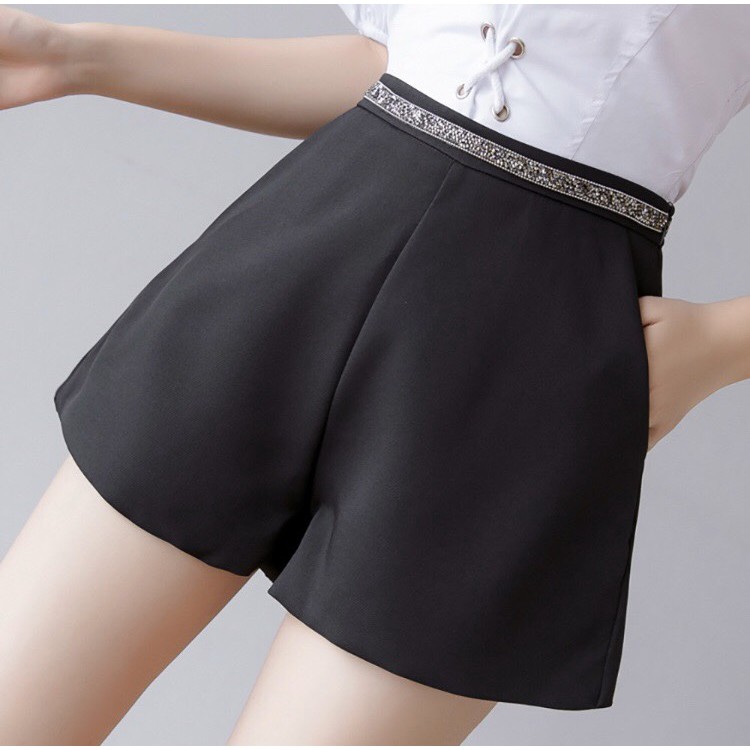 [ Mã FAMAYWA giảm 10K đơn 50K] Quần sooc vải cap cao viền kim sa kèm ảnh thật | BigBuy360 - bigbuy360.vn