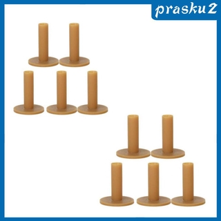 Set 10 Tee Cao Su Mềm Kích Thước 60 / 70mm Dùng Để Giữ Bóng Golf Tiện Dụng