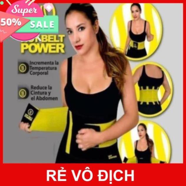 Đai Nịt Bụng Sinh Nhiệt Giải Pháp Giảm Mỡ Bụng Hot Shapers Hot Belt