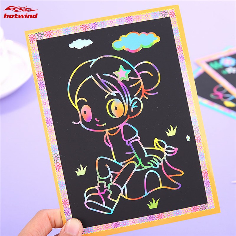 Set 10 Giấy Vẽ Tranh Sáng Tạo Cho Bé