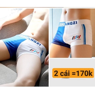 ( size 50-95kg) Quần ngủ nam dạng quàn lót, ngủ lót 2 trong 1