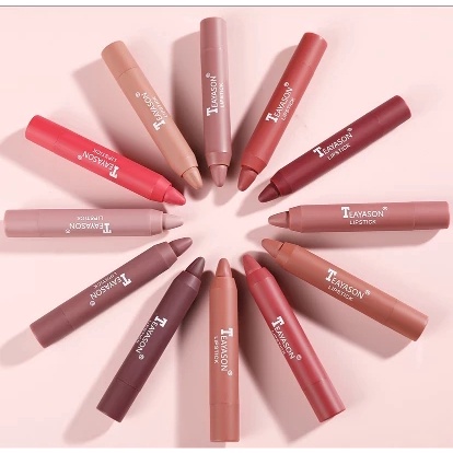 Teayason Set 3 Son Môi Bút Chì Lâu Trôi Chống Thấm Nước Màu Sắc Quyến Rũ Tinh Tế