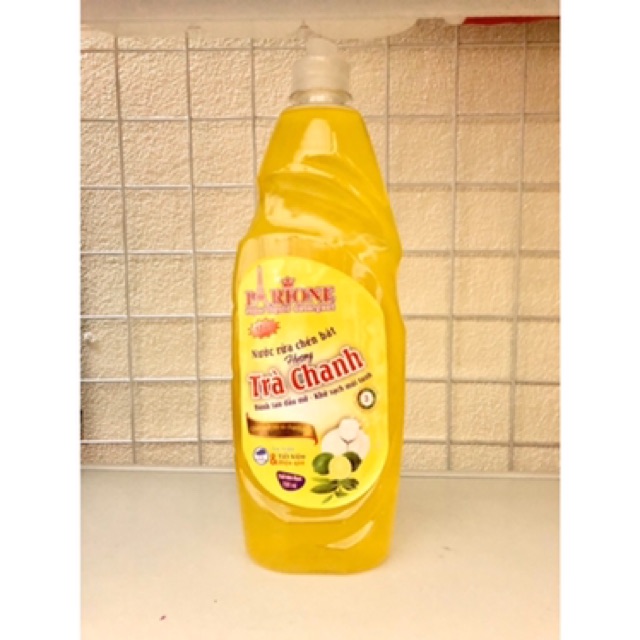NƯỚC RỬA CHÉN BÁT PARIONE HƯƠNG TRÀ CHANH 725ml SIÊU SẠCH,SIÊU THƠM