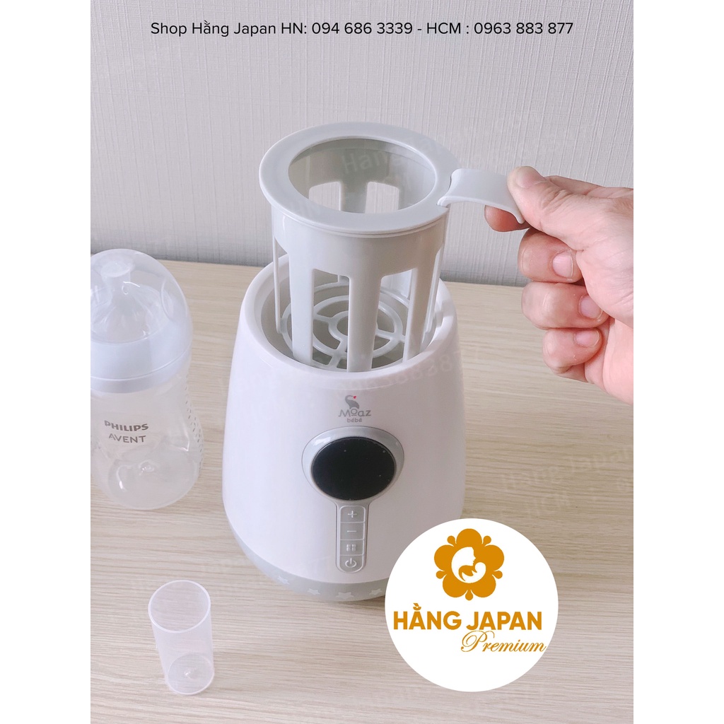 Máy hâm sữa siêu tốc Moaz bebe MB-021 Bảo hành chính hãng