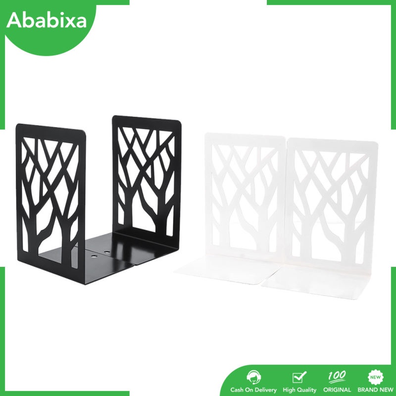 cặp đầu chặn để sách bằng kim loại chống trượt dùng cho trang trí nội thất