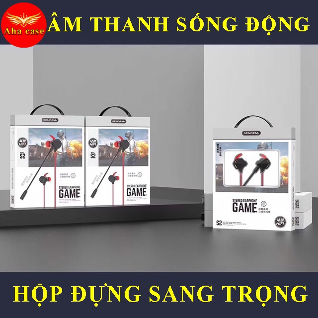 [Freeship] Tai nghe game thủ chính hãng sendem S2 - Tai nghe gaming S2 với thiết kế cực đẹp có Mic rất chuyên nghiệp | BigBuy360 - bigbuy360.vn