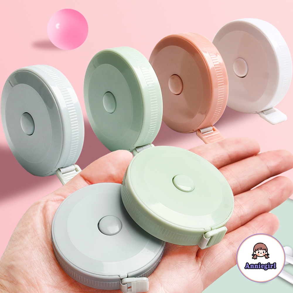 Thước dây đo cơ thể gọn nhẹ có thể thu vào cho thợ may
