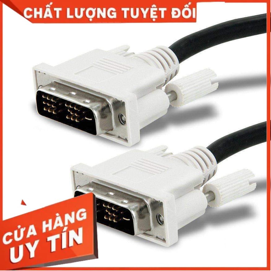 Dây cáp DVI xịn theo máy 1.5m, 2 đầu chống nhiễu SL10 sợi | Shopee Việt Nam