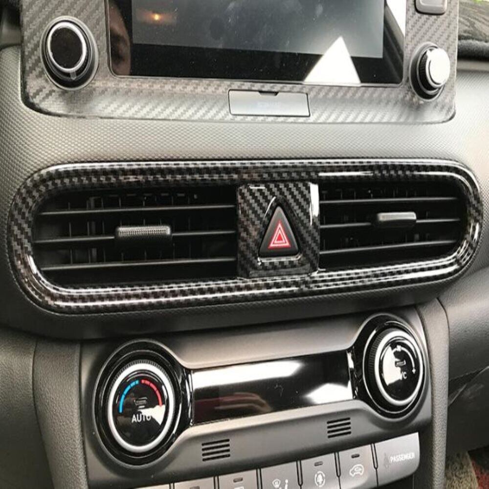 Viền Trang Trí Bảng Điều Khiển Cửa Sổ Xe Hơi Cho Hyundai Kona Encino Kauai 2018 2019 2020