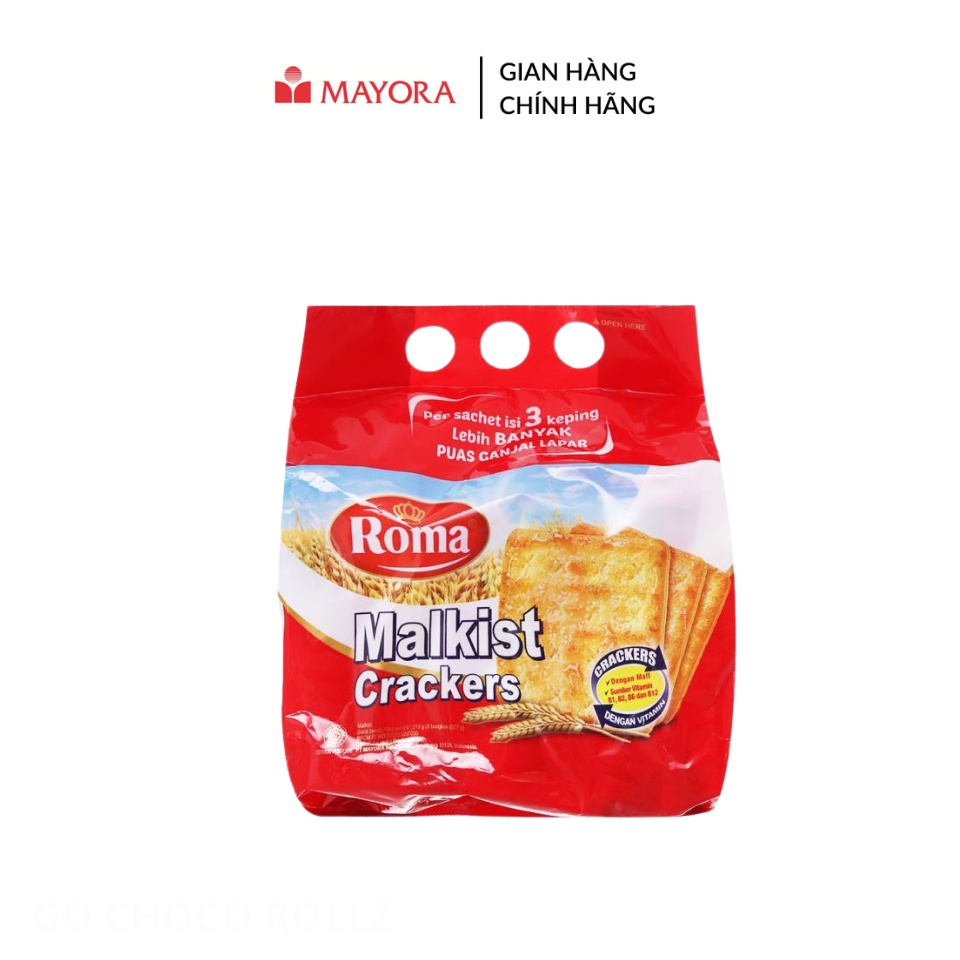Combo 2 Bánh Malkist Crackers 140g