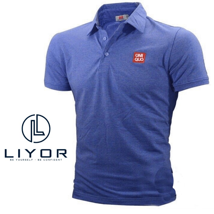 Áo thun nam polo có cổ trơn thiết kế đơn giản cao cấp phông suông Liyor- BATCS4003 | BigBuy360 - bigbuy360.vn