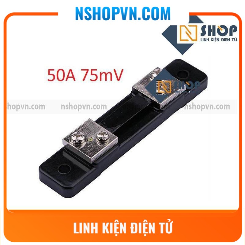 Điện Trở Shunt 75mV 50A 100A