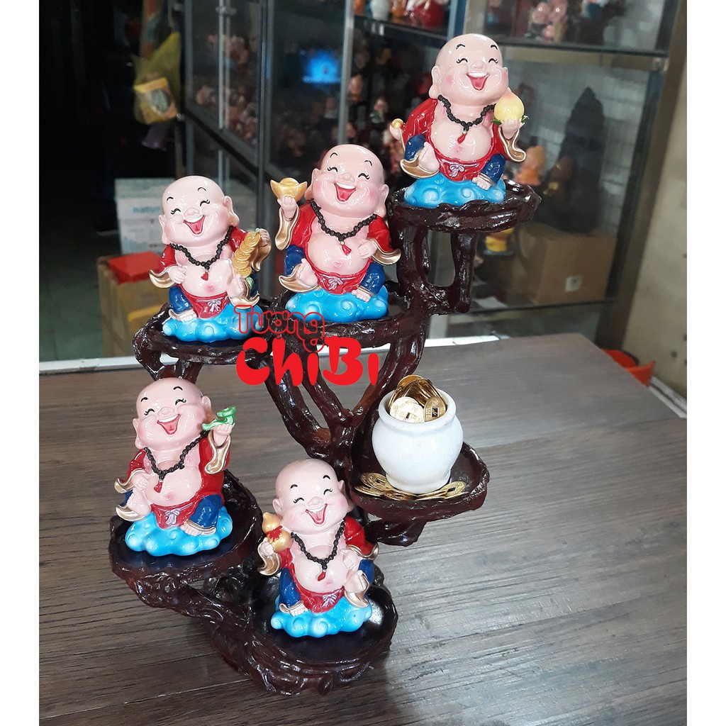 Chân đế ngọc Thần Tài - mẫu đế đứng 6 ô