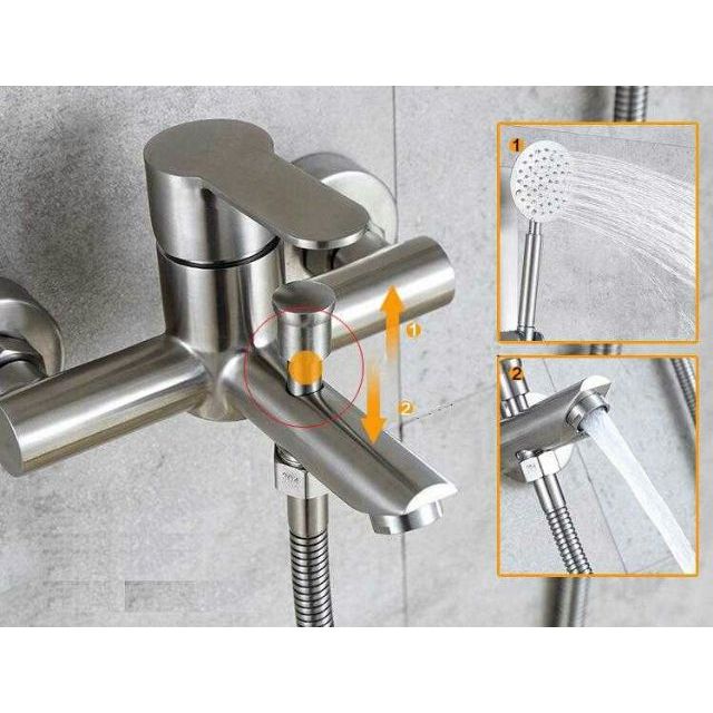 Bộ vòi sen nóng lạnh Inox SUS 304