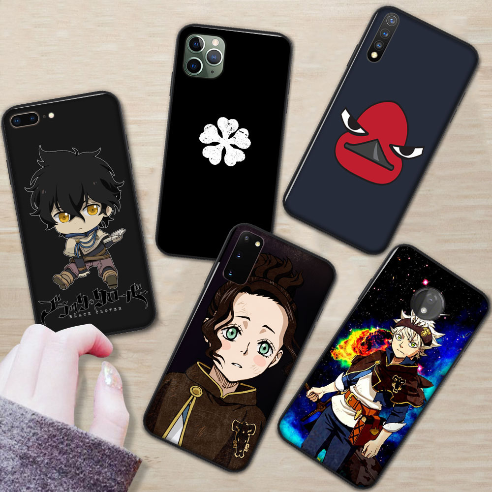 Ốp điện thoại hình Black Clover 24RR cho Samsung Galaxy A21 A11 A20S A30S A31 A21S A30 A20 A50S A50