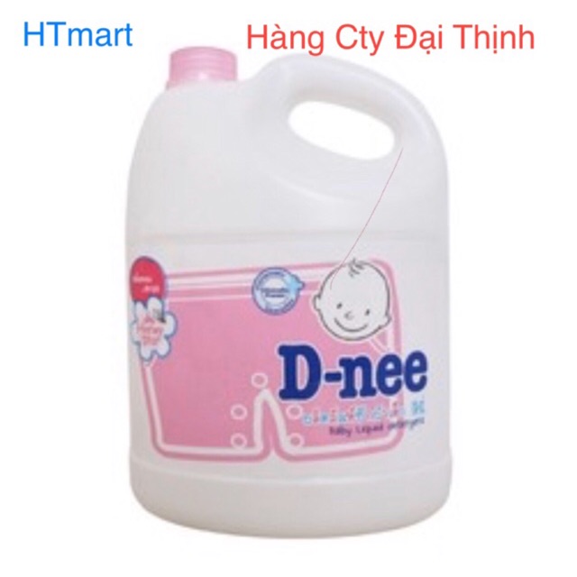 Nước Giặt Xả Quần Áo Cho Bé D-nee - Hồng - 3000ml - Thái Lan