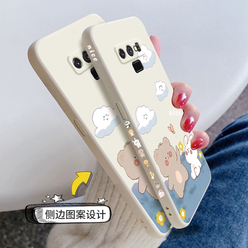 Ốp Điện Thoại Silicon Mềm Mịn Bảo Vệ Cho samsung note 8 samsung note 9
