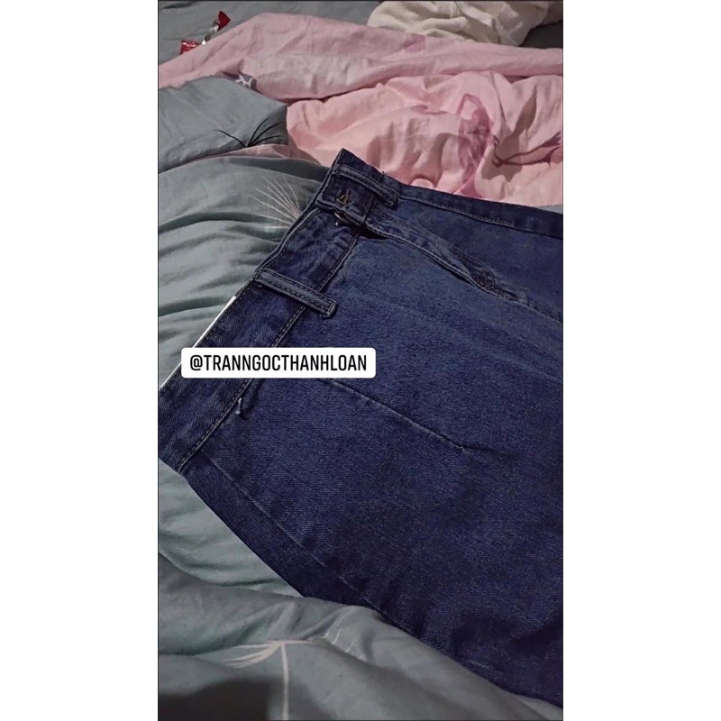 [Order] Chân váy jeans dài xẻ cá tính💜