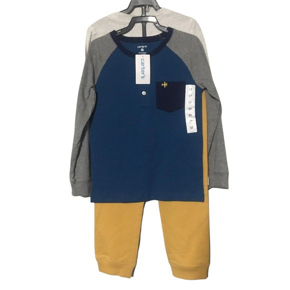 Set bộ dài Carter xuất dư xịn nhiều mẫu cho bé trai 3 tháng đến 5 tuổi - BIGBABYSHOP