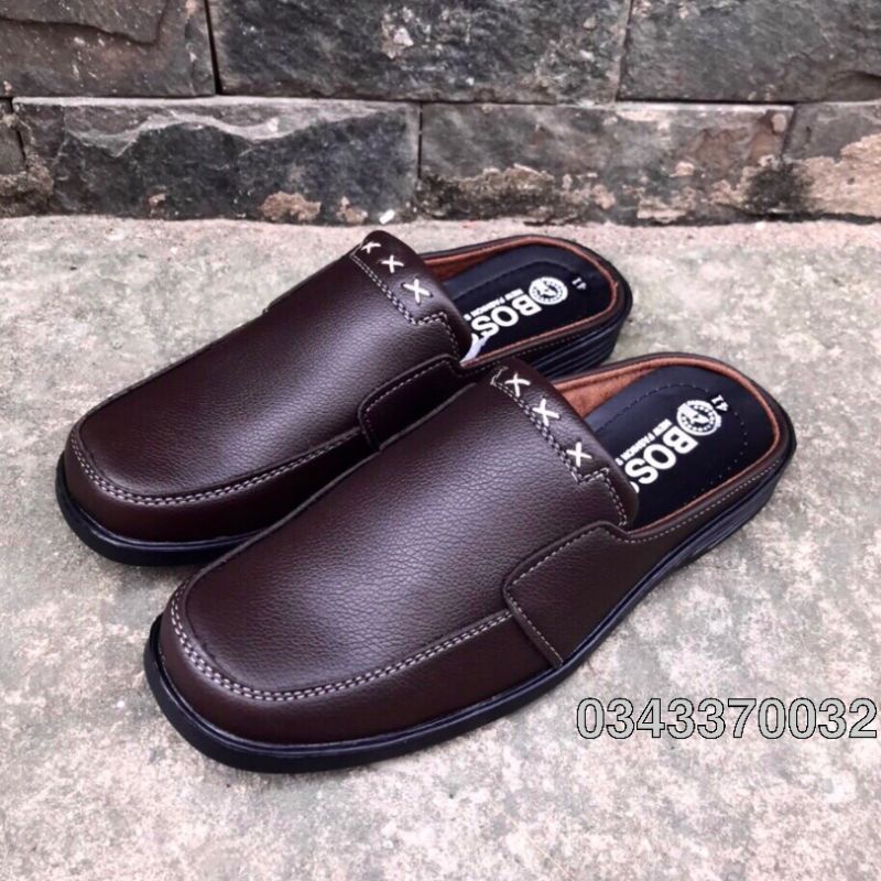 Dép sapo nam mẫu mới..da mềm..màu nâu sang trọng lịch lãm