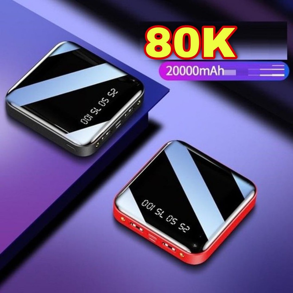 Sạc Dự Phòng POWER BANK 20000mAh Chính Hãng