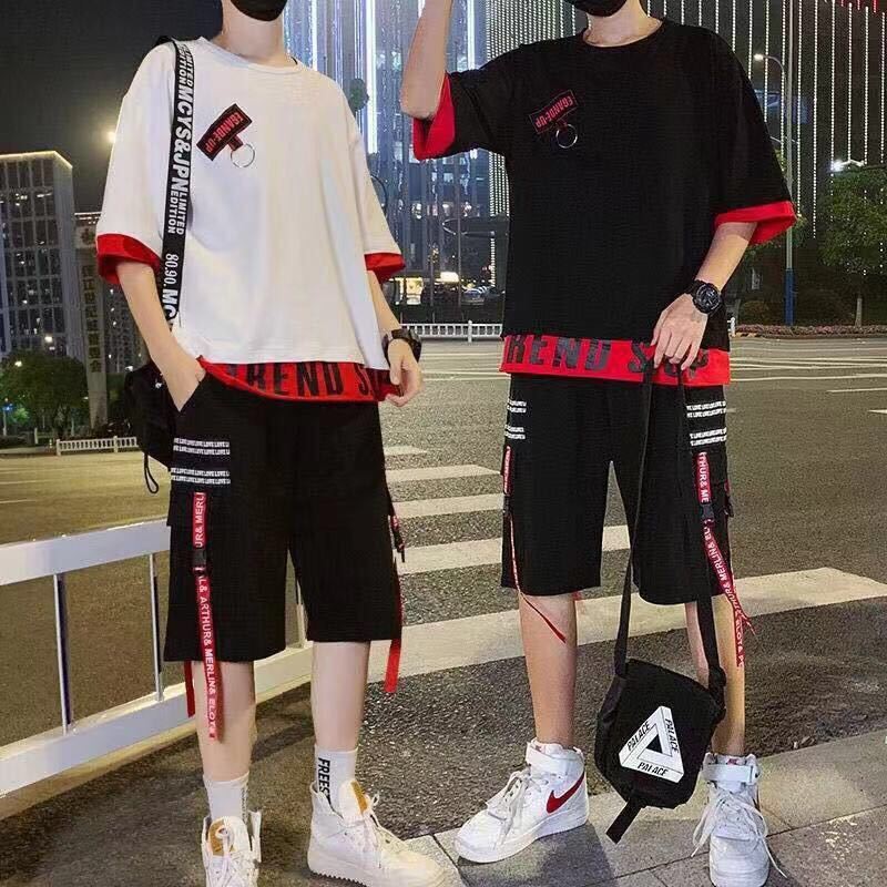 Bộ Quần Áo Nam Thể Thao Mùa Hè Cao Cấp ,Bộ Áo Hoodie Cổ Tròn Tay Ngắn Giá Tốt | BigBuy360 - bigbuy360.vn