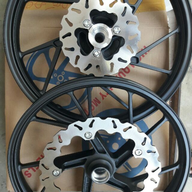 Mâm raider 2 đỉa ,hàng cao cấpi loại 1 .có luôn 2 đĩa.