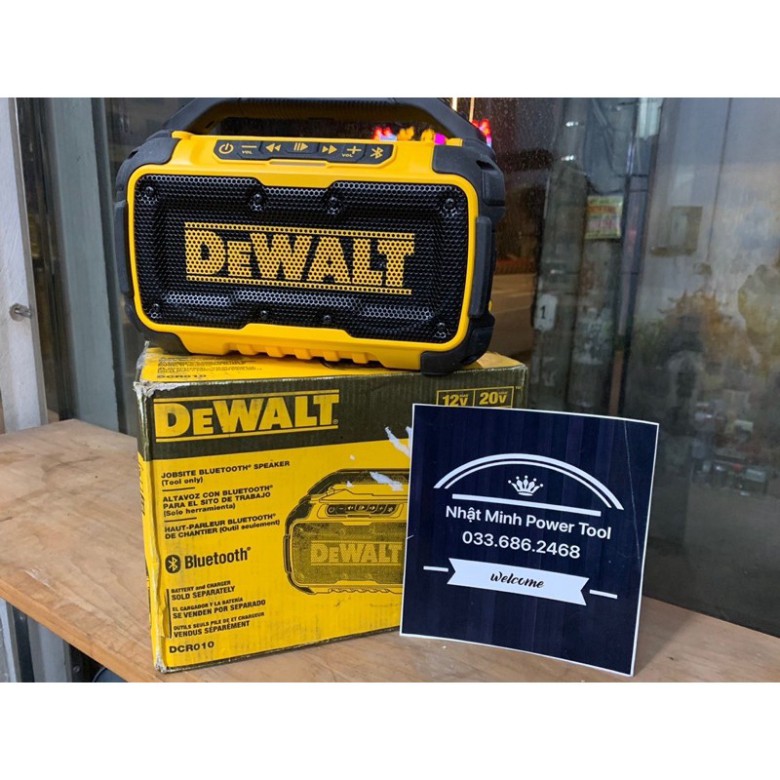 LOA DÙNG PIN DCR010 DEWALT 12v-20v-60v