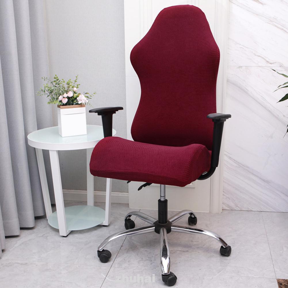 Vải bọc ghế xoay văn phòng bằng polyester co giãn màu trơn