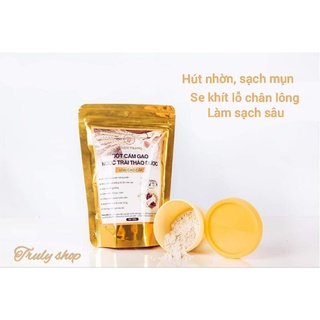 BỘT CÁM GẠO CAO CẤP RỬA MẶT ĐẮP MẶT