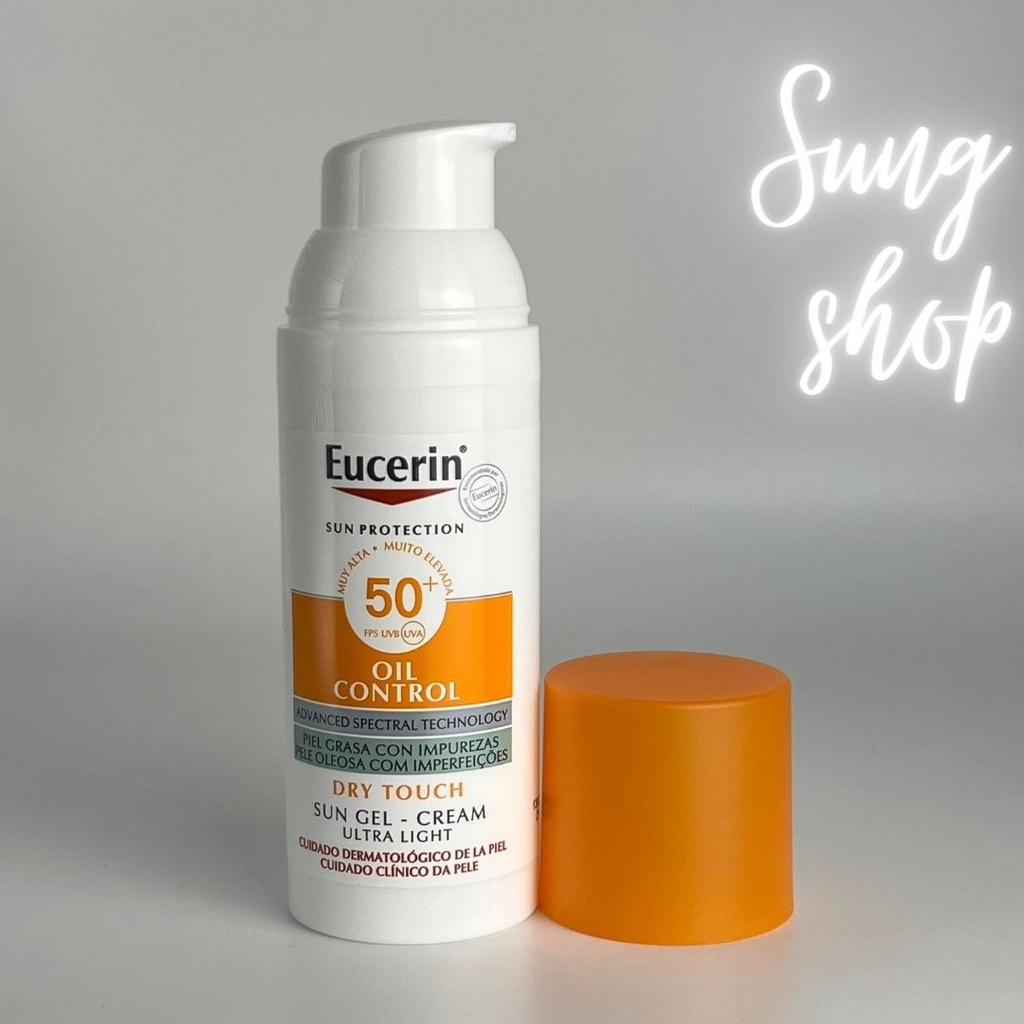 [CHUẨN ĐỨC] Kem chống nắng Eucerin Oil Control Dry Touch SPF 50 50ml