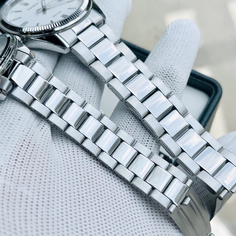 Đồng hồ kim nam nữ dây thép Casio MTP 1302D full silver | BigBuy360 - bigbuy360.vn