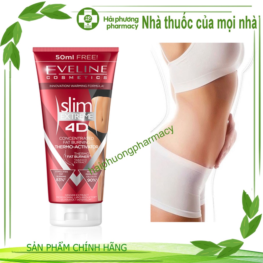 Tinh chất giảm béo Eveline Slim Extreme 4D Thermo Activator 250ML