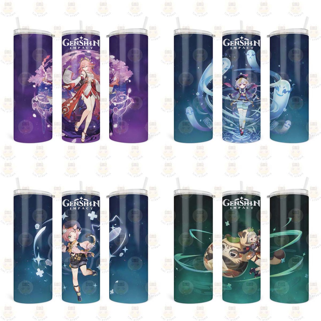 Bình Giữ Nhiệt Hình Genshin Impact - Ly Giữ Nhiệt Hình Genshin Impact - Cốc Giữ Nhiệt Hình Genshin Impact