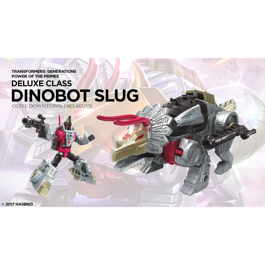 🔋 Dinobot SLUG đầy đủ phụ kiện - Transformers Power of The Primes