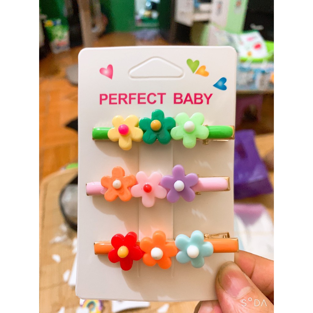 Set Kẹp Tóc ❤️FREESHIP❤️ Phụ Kiện Tóc Vho Bé Thời Trang Bé Gái - B&B SHOP KIDS